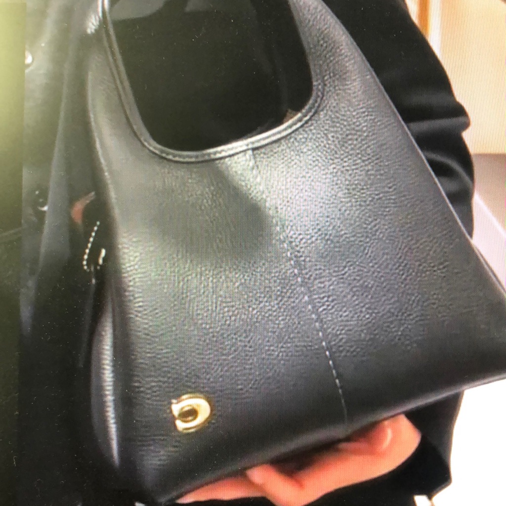 Coach Black Lana 23 Brand New